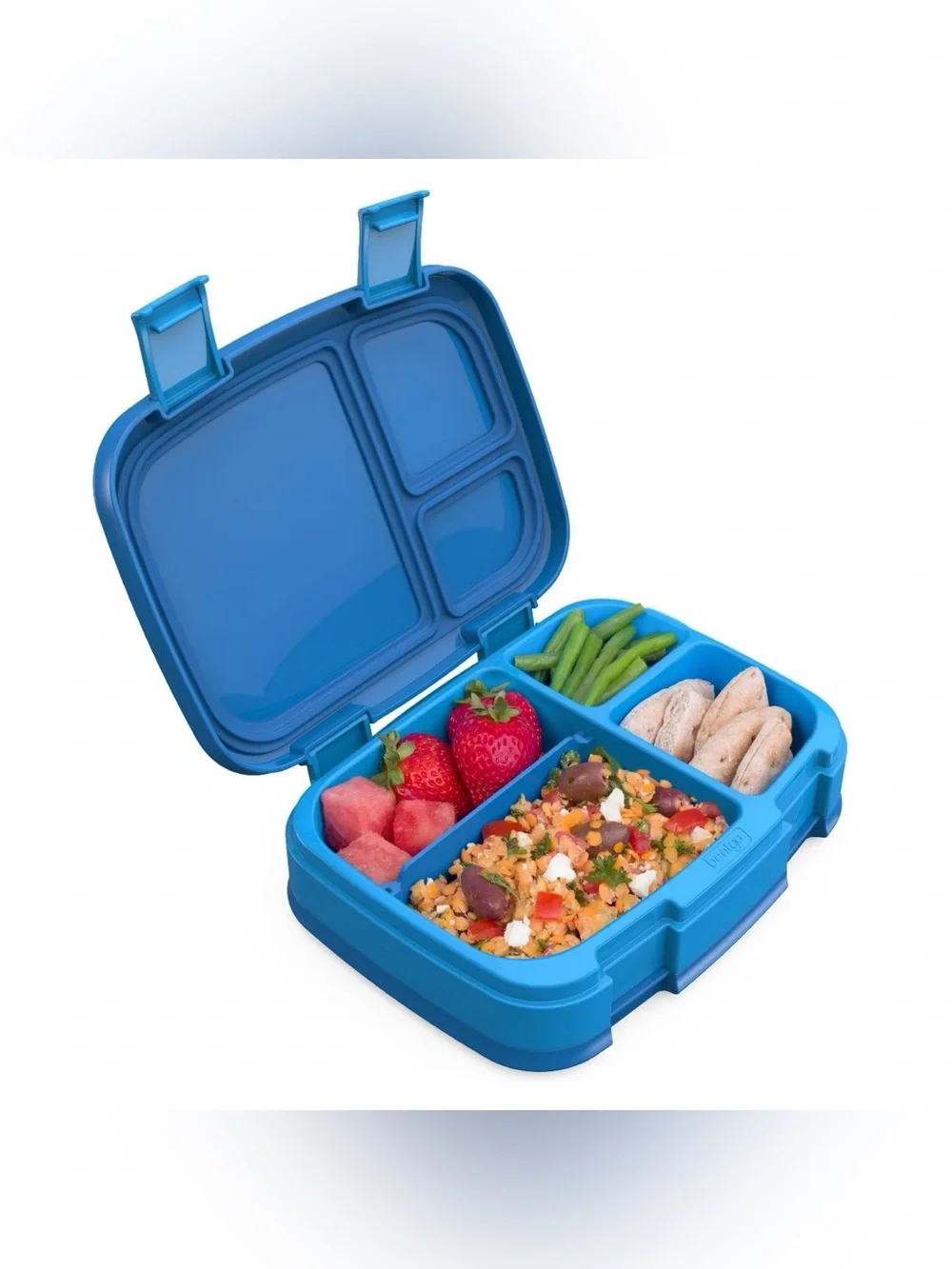 Bentgo Fresh 4-Compartment Leak-Proof Bento-Style Lunch Box Removable Divider